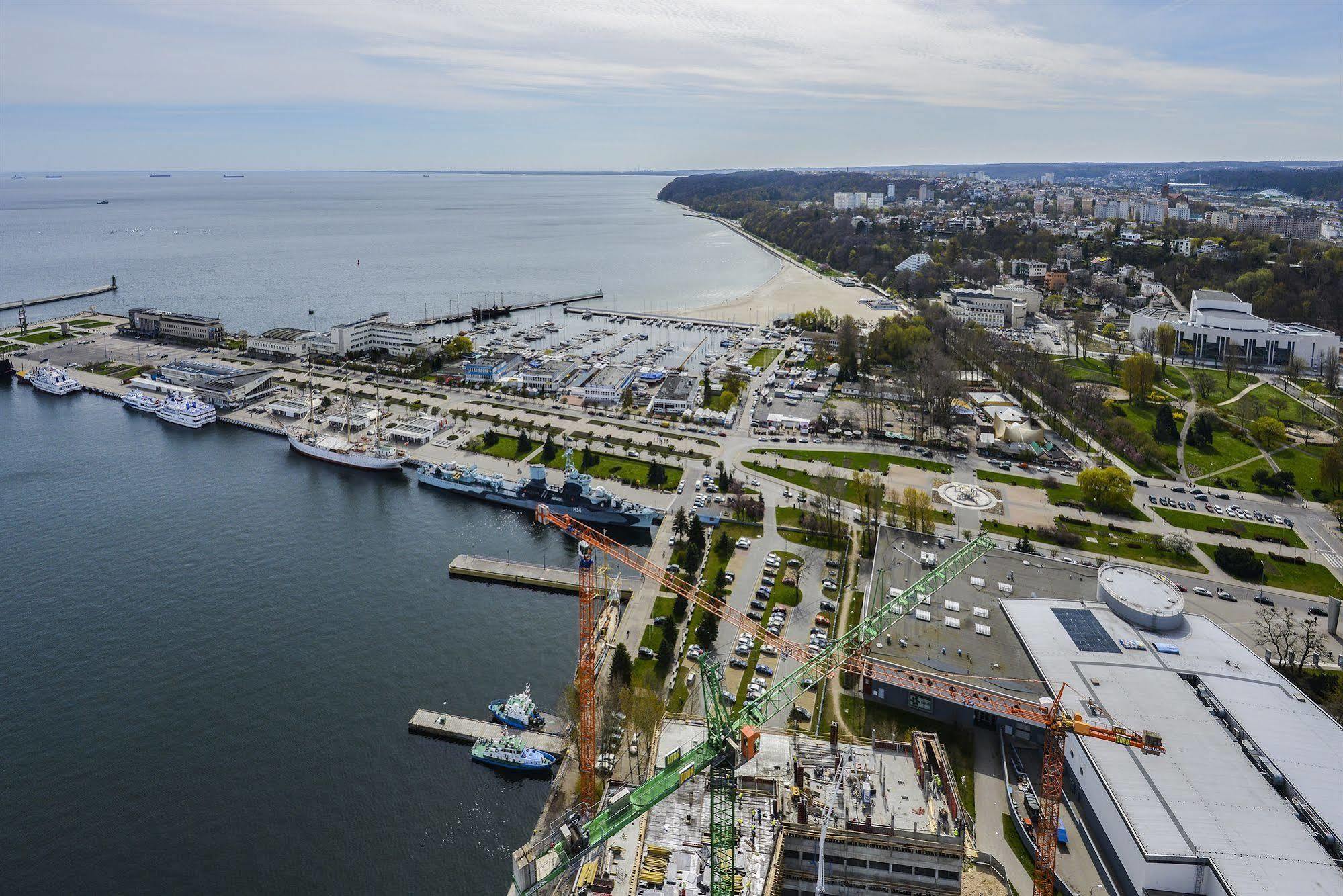 Apartament Sea Towers Gdynia Dış mekan fotoğraf